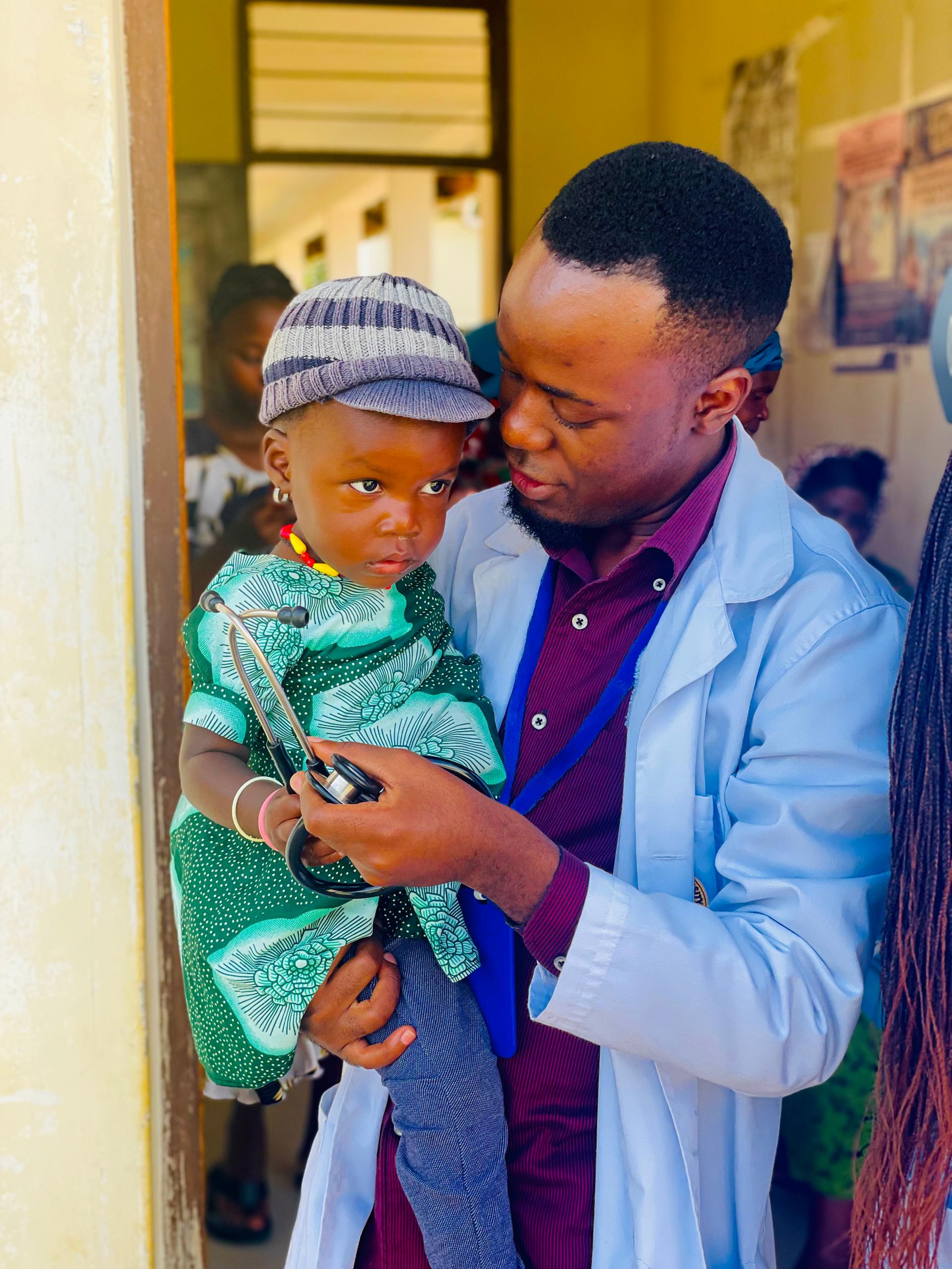 Community health outreach Ukerewe Tanzania